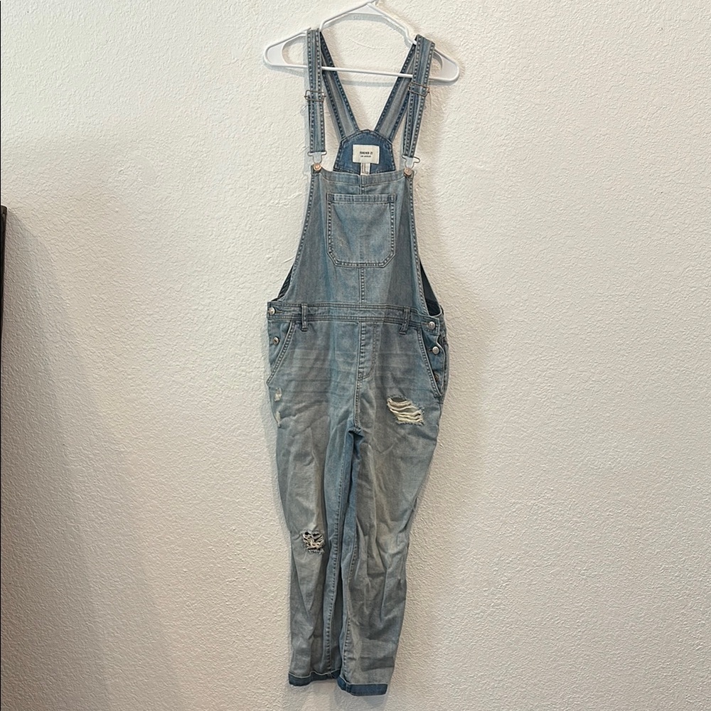 Forever 21 Light Blue Women Jeans Overalls